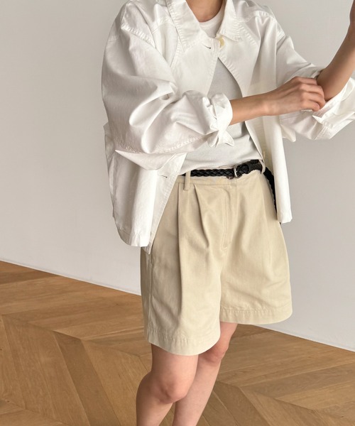 COIN　コットンタックショートパンツ CANAL JEAN パンツ COIN コットンタックショートパンツ