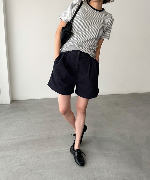 COIN　コットンタックショートパンツ CANAL JEAN パンツ COIN コットンタックショートパンツ