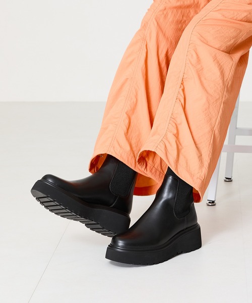 「ORiental TRaffic」 ブーツ M ブラック レディース_画像4