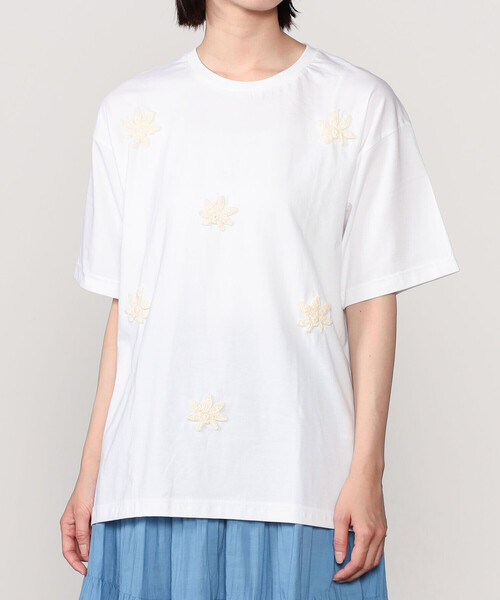tシャツ emily levine | オーガニックコットン クルーネック半袖Tシャツ WOMEN レディース