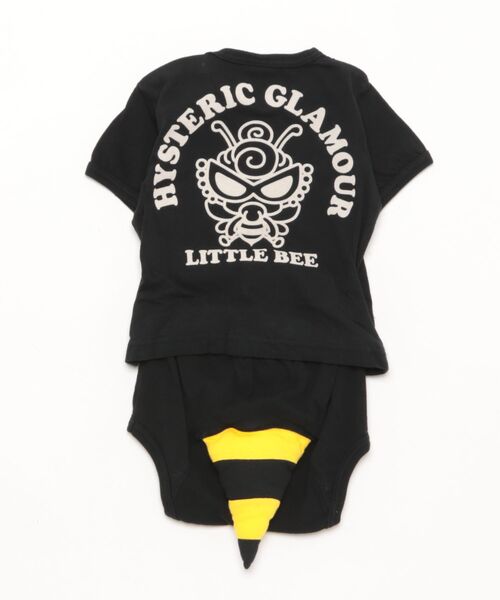 新品未使用　ヒスミニ　しっぽ付きロンパース　70 80 HYSTERIC MINI ベビー服 ロンパース MY FIRST HYSTERIC LITTLE