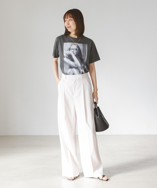 tシャツ 「WEB限定追加」COUTURE D’ADAM/クチュール ド アダム SamHaskins T-shirt(グレー) レディース COUTURE D'ADAM tシャツ 「WEB限定追加」COUTURE D'ADAM