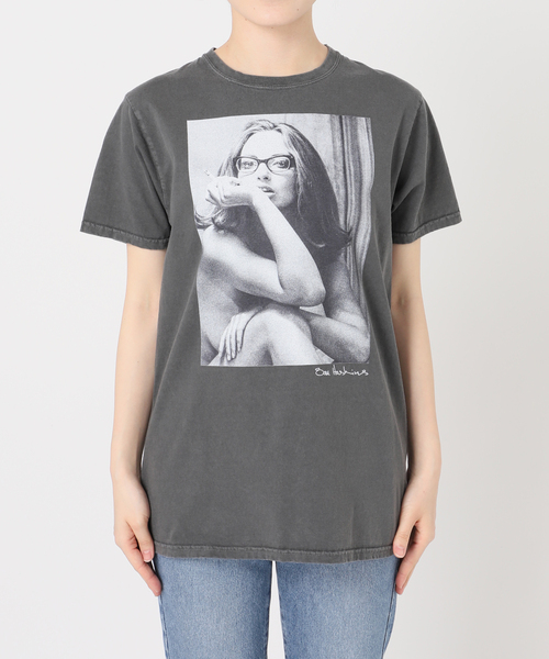 tシャツ 「WEB限定追加」COUTURE D’ADAM/クチュール ド アダム SamHaskins T-shirt(グレー) レディース COUTURE D'ADAM tシャツ 「WEB限定追加」COUTURE D'ADAM