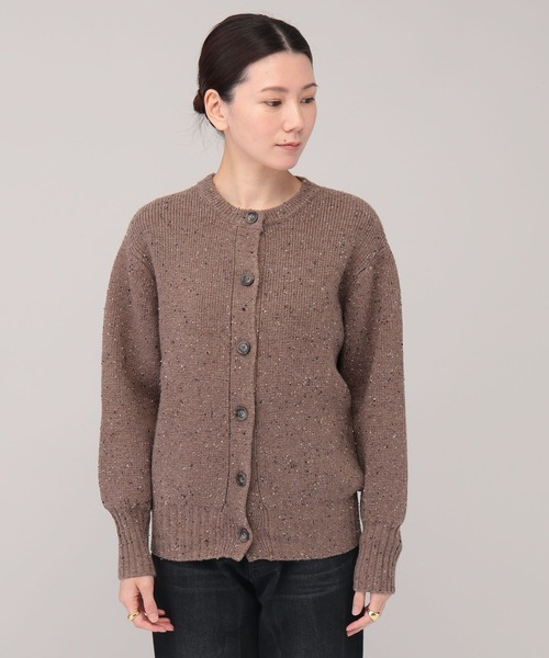 2762y美品カレンソロジー 24AW アッシュクウール金ボタンカーディガン 黒 安いファッション - 2762y美品カレンソロジー 24AW アッシュクウール金