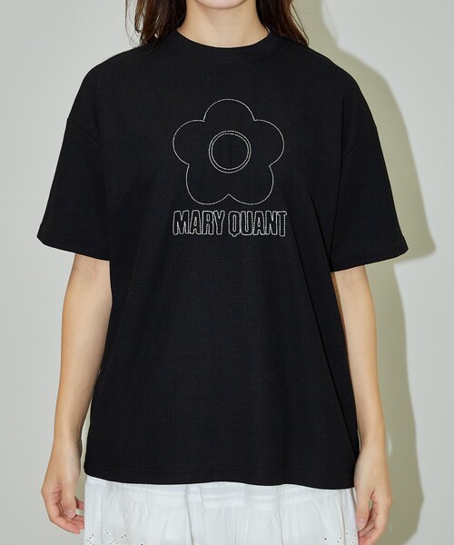 PUBLUX tシャツ MARY QUANT × PUBLUX/マリークワント 刺繍