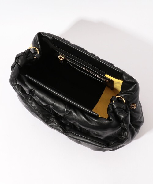 最終お値下げZANCHETTI AMLETO CHAIN PUFFY ショルダー Zanchetti ZANCHETTI ザンケッティ ハンドバッグ AMLETO CHAIN