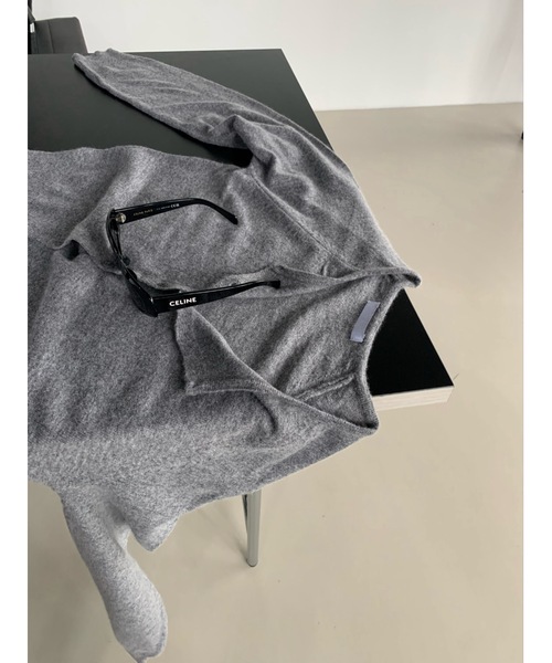 「Didot.showroom」 ニットカーディガン FREE ブラック レディース_画像2