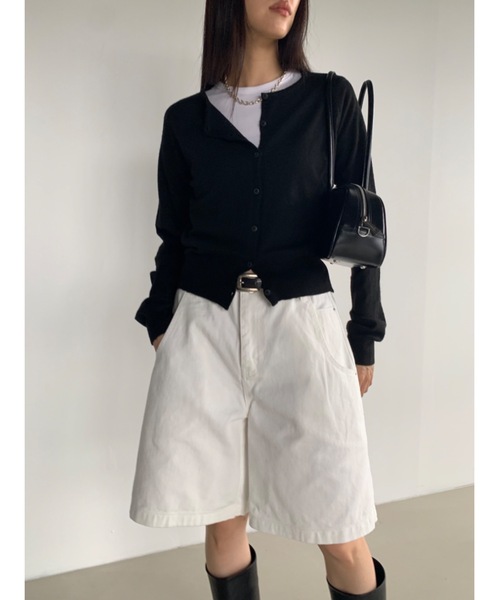 「Didot.showroom」 ニットカーディガン FREE ブラック レディース_画像4