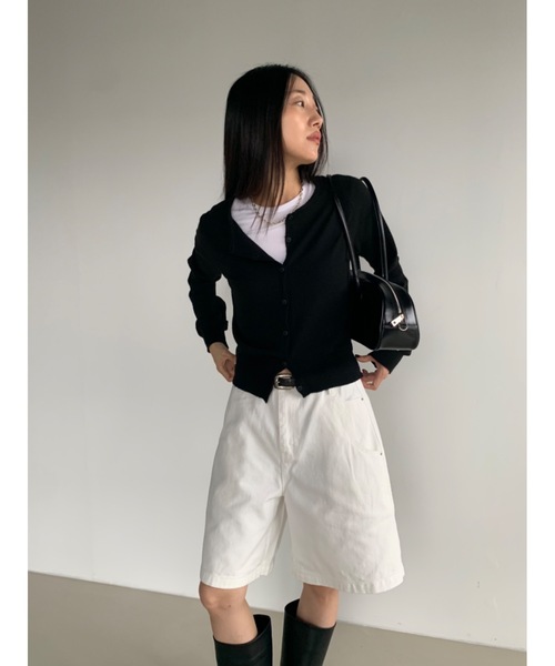 「Didot.showroom」 ニットカーディガン FREE ブラック レディース_画像5