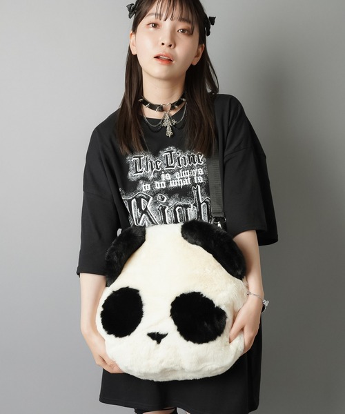 ぱんだー様 SPINNS ショルダーバッグ バッグ ビッグショルダーバッグ/パンダ