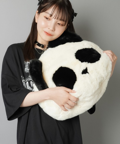 SPINNS ショルダーバッグ バッグ ビッグショルダーバッグ/パンダ