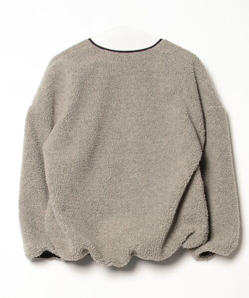 「Ray BEAMS」 ジップアップブルゾン - ベージュ レディース_画像2