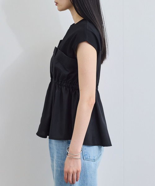 VIS tシャツ 「WEB限定」ビスチェドッキングペプラムカットソー