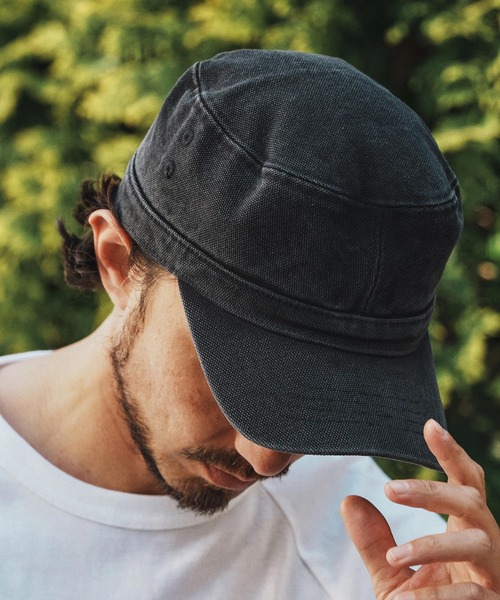 CAMBIO（カンビオ） キャップ 帽子 mko12943- Used Like Work Cap