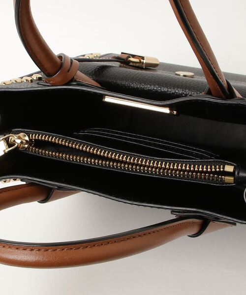MICHAEL KORS 2wayバッグ ダークブラウン MICHAEL KORS マイケルコース MICHAEL 2wayトートバッグ PVC