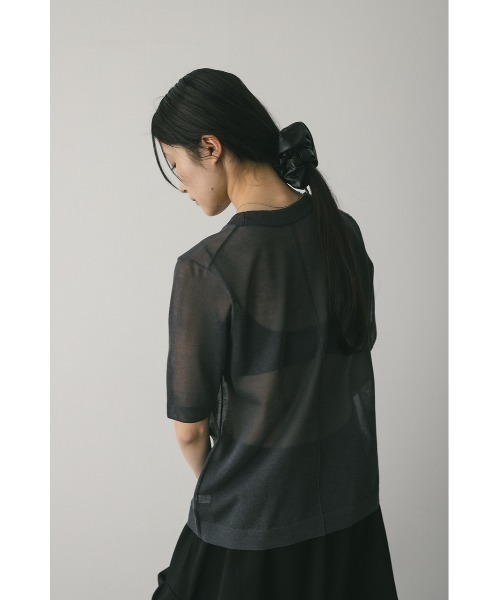 tシャツ ウォッシャブルリネンニットＴシャツ レディース B.C STOCK tシャツ 「2点セット」ウォッシャブル / NYチュール
