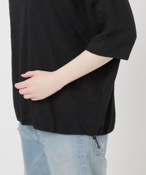 FRAMeWORK tシャツ マーブルテンジクドロストT レディース