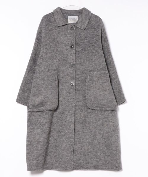 「aimoha」 ステンカラーコート FREE ダークグレー レディース_画像5