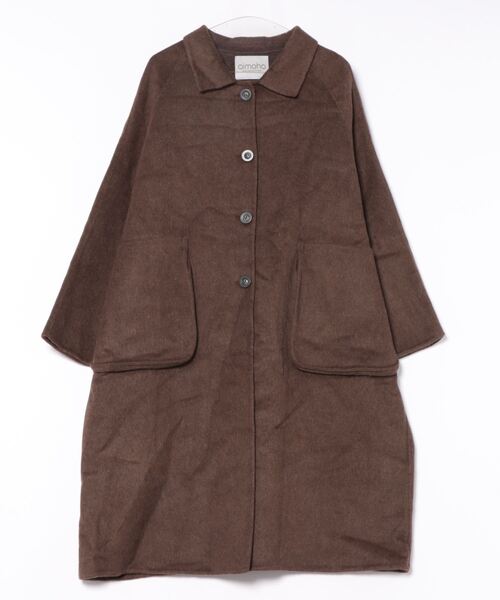 「aimoha」 ステンカラーコート FREE ダークグレー レディース_画像6