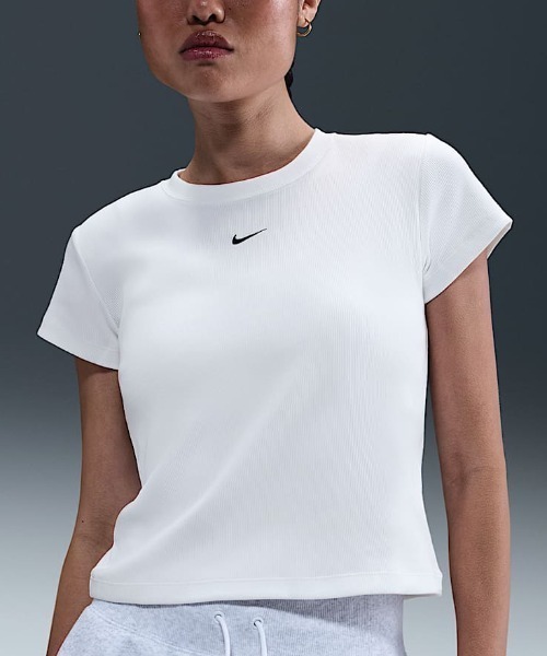 NIKE tシャツ NIKE/ナイキ 半袖Tシャツ タイト リブショート