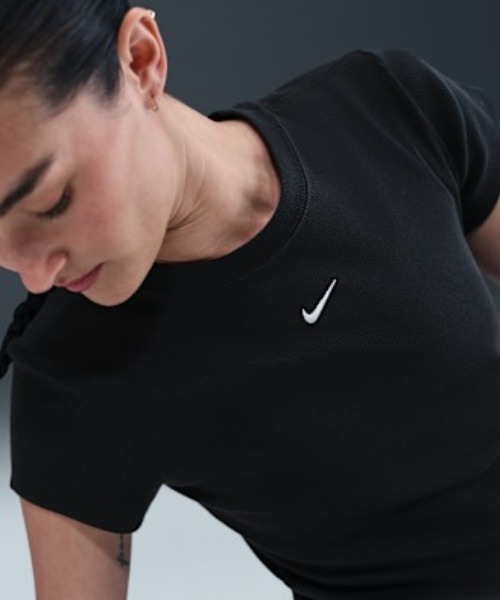 NIKE（ナイキ） tシャツ 半袖Tシャツ タイト リブショートスリーブT