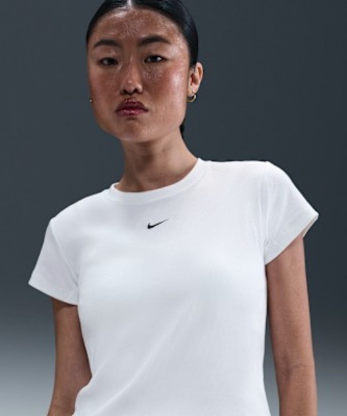 NIKE tシャツ NIKE/ナイキ 半袖Tシャツ タイト リブショート