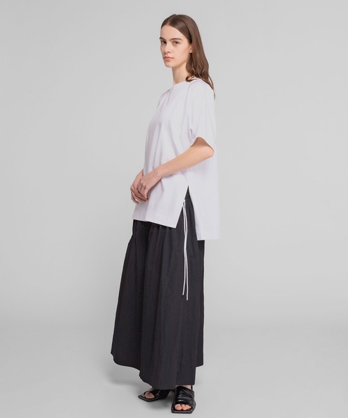 [TATRAS]do Ла Манш рукав cut and sewn 2 белый женский 