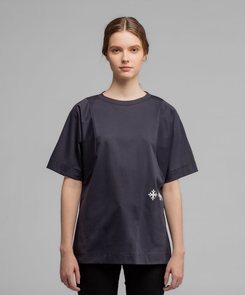 [TATRAS]do Ла Манш рукав cut and sewn 2 белый женский 