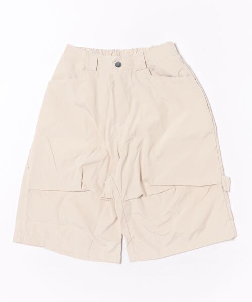 THE HITSS（ヒッツ） パンツ ワイドレッグ ナイロン ジョーツ ハーフ