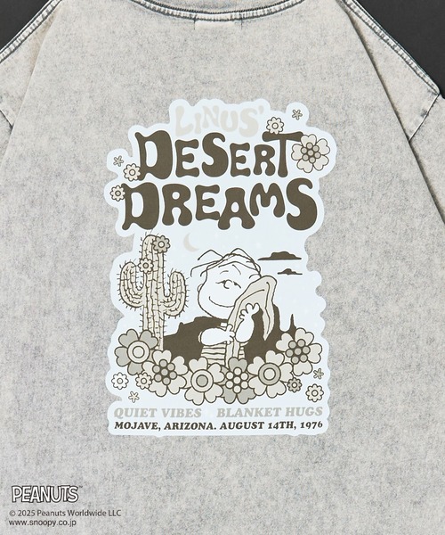PEANUTS tシャツ PEANUTS/ピーナッツ ライナスTEE レディース メンズ