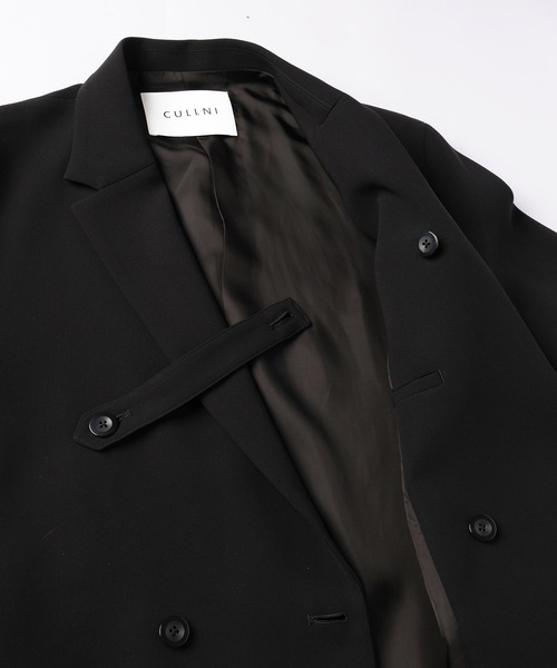 CULLNI ジャケット テーラードジャケット Double Cloth Slant
