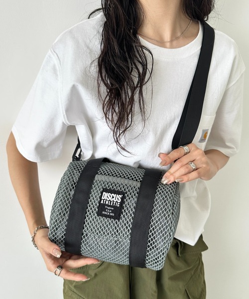 DISCUS ショルダーバッグ バッグ DISCUS/ディスカス メッシュ 2WAY
