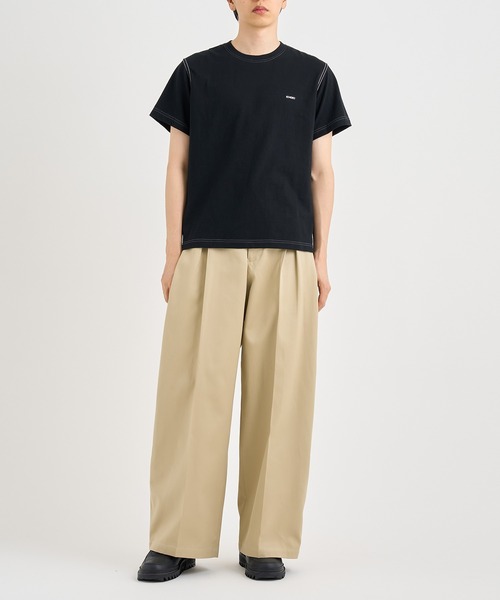 KHOKI（コッキ） ワイドパンツ チノパン 「KHOKI / コッキ」Tuck