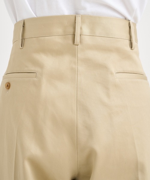 KHOKI（コッキ） ワイドパンツ チノパン 「KHOKI / コッキ」Tuck