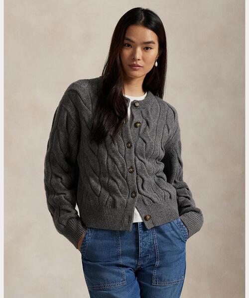POLO RALPH LAUREN（ポロ・ラルフローレン） カーディガン ケーブル