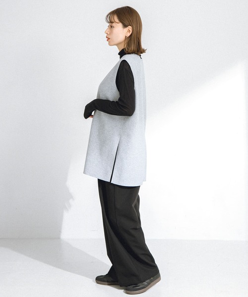 「URBAN RESEARCH Sonny Label」 ノースリーブトップス FREE ライトグレー レディース_画像7