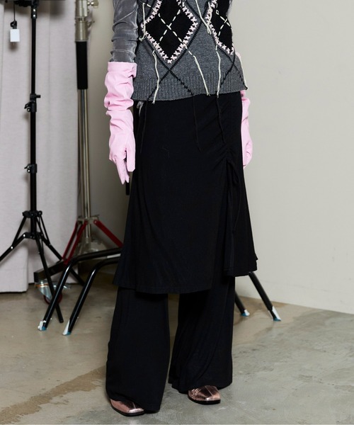 MASIONSPECIAL メゾンスペシャル スカートパンツ MAISON SPECIAL（メゾンスペシャル）の「Box Pleated Skirt Pants