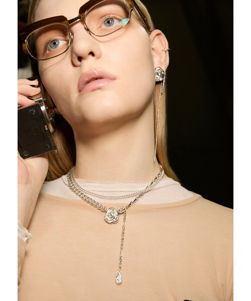 ピアス ローズ ラージ ピアス / Rose large pierce レディースの画像