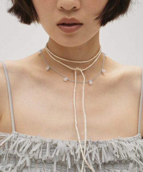 チョーカー Silk Cord Choker レディースの画像