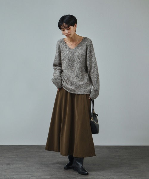 SALON adam et rope'（サロン アダム エ ロペ） スカート パールレザー