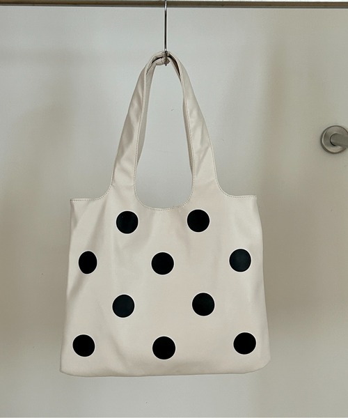 完売★不規則ドット柄　北欧　レッスンバッグ　サブでバッグ 完売不規則ドット柄 北欧 レッスンバッグ サブでバッグ-早期購入特典