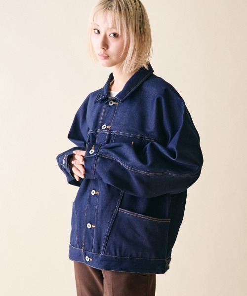 mal. rerere レレレさん　オリジナルデニムジャケット rehacer（レアセル） デニムジャケット gジャン : Reverie Denim