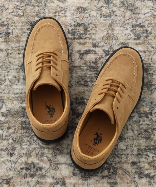 U.S. POLO ASSN.（ユーエスポロアッスン） デッキシューズ フェイク