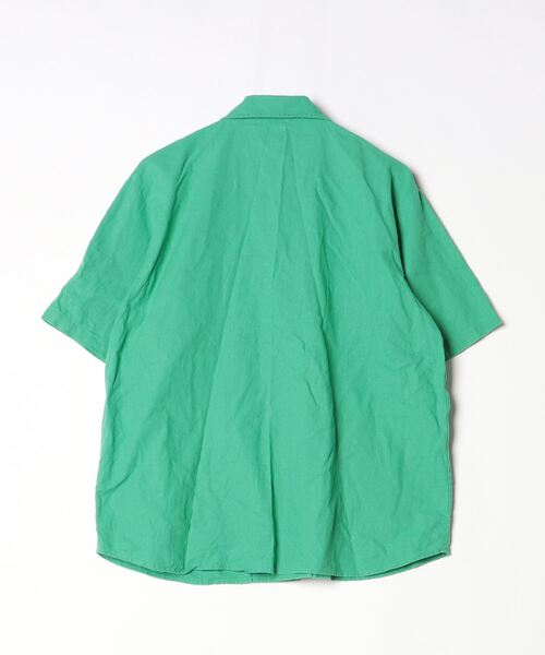 「ARMY TWILL」 半袖シャツ FREE グリーン メンズ_画像2