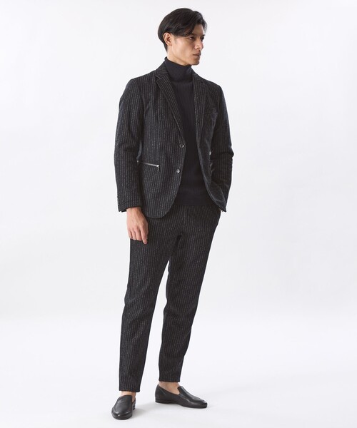 EPOCA エポカ ジャケット スーツ VERY NaVY2024年12月号掲載】ストレッチウールフラノ ダブルブレスト