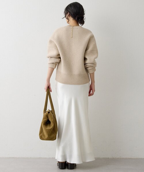 Whim Gazette（ウィム ガゼット） ニット セーター シルエットニット