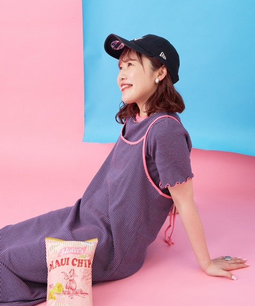 「HELLO.SANFRANCISCO」 ニットワンピース ONE SIZE ホワイト系その他 レディース_画像4