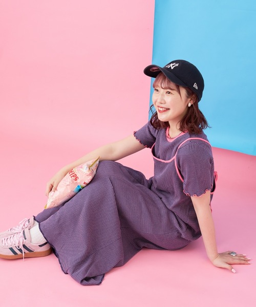 「HELLO.SANFRANCISCO」 ニットワンピース ONE SIZE ホワイト系その他 レディース_画像8