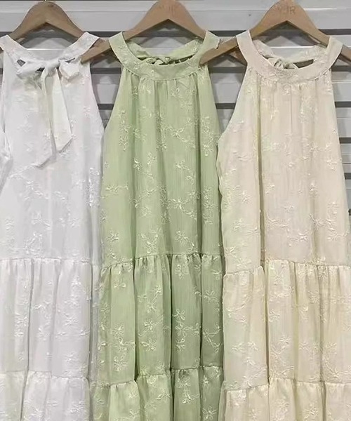 「gossip！ロサンゼルス」 ノースリーブワンピース FREE ライトグリーン レディース_画像2