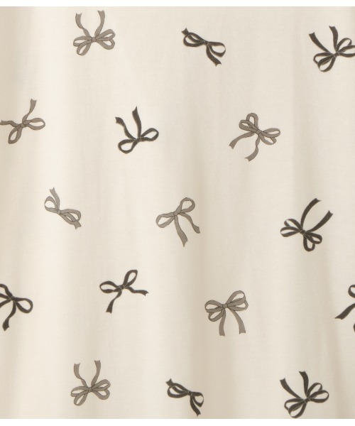 パジャマ ルームウェア カットソーリボンプリントパジャマ レディース | PEACH JOHN | 17